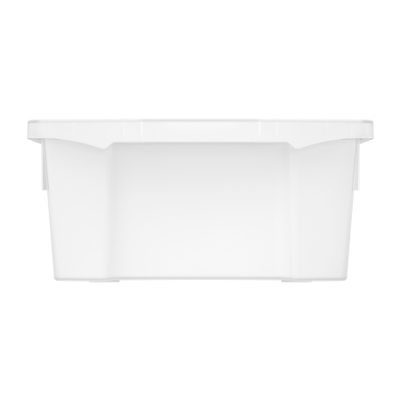 Cutie de depozitare stivuibilă pentru școală și grădiniță, mărimea M - transparent [1]