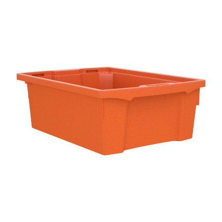 Cutie de depozitare stivuibilă pentru școală și grădiniță, mărimea M - coral [3]