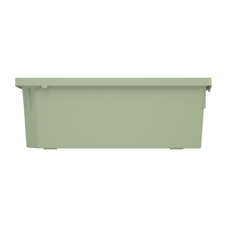 Cutie de depozitare stivuibilă pentru școală și grădiniță, mărimea M - verde pastel [2]