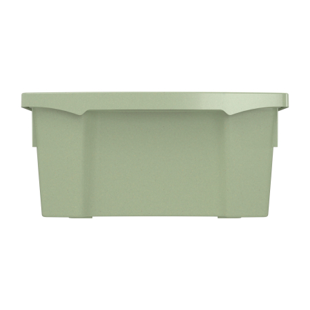 Cutie de depozitare stivuibilă pentru școală și grădiniță, mărimea M - verde pastel [1]
