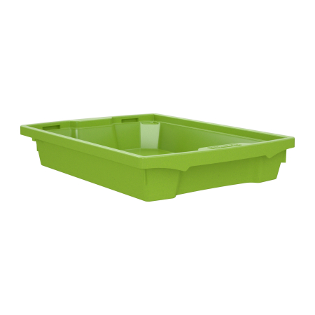 Cutie de depozitare stivuibilă pentru școală și grădiniță, mărimea S - verde [3]