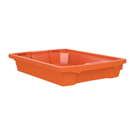 Cutie de depozitare stivuibilă pentru școală și grădiniță, mărimea S - coral [3]