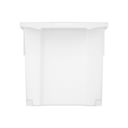 Cutie de depozitare stivuibilă pentru școală și grădiniță, mărimea XL - transparent [1]