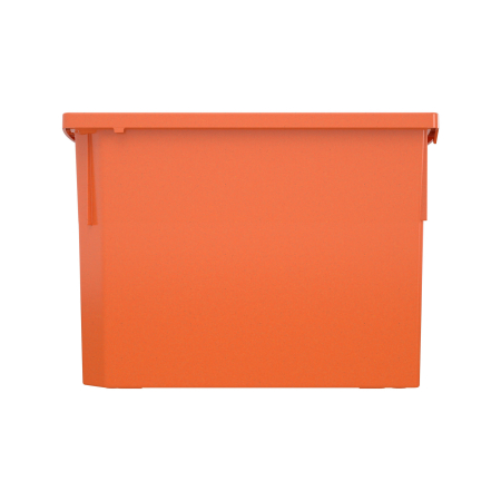 Cutie de depozitare stivuibilă pentru școală și grădiniță, mărimea XL - coral [2]