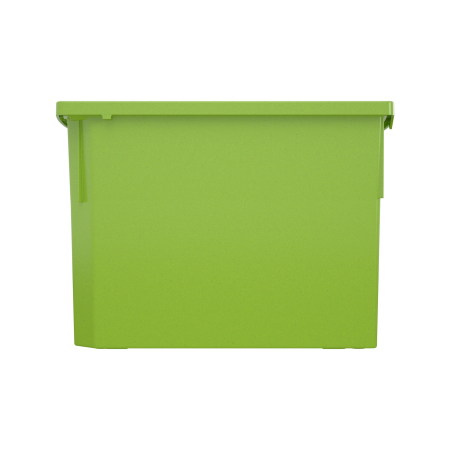 Cutie de depozitare stivuibilă pentru școală și grădiniță, mărimea XL - verde [2]