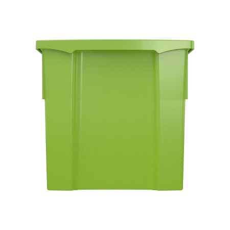 Cutie de depozitare stivuibilă pentru școală și grădiniță, mărimea XL - verde [1]