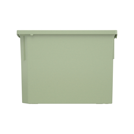 Cutie de depozitare stivuibilă pentru școală și grădiniță, mărimea XL - verde pastel [2]