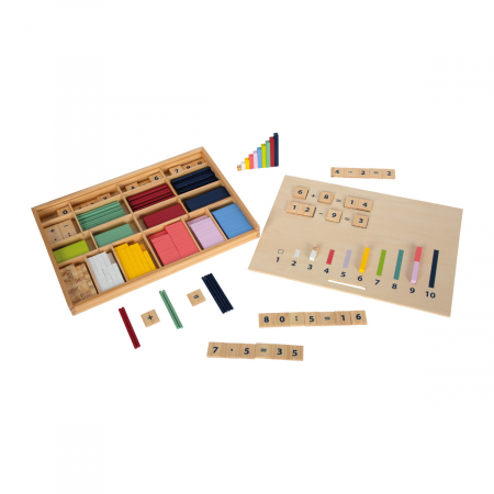 Matematica - Cutie de învățare bețe de matematică cu numere „Educă”