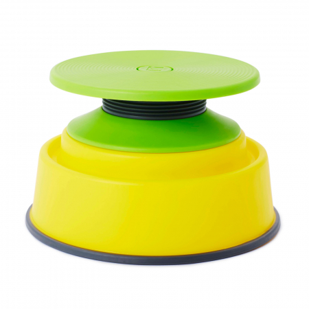 Trasee de motricitate - Disc baculant cu bază pentru traseu psihomotric