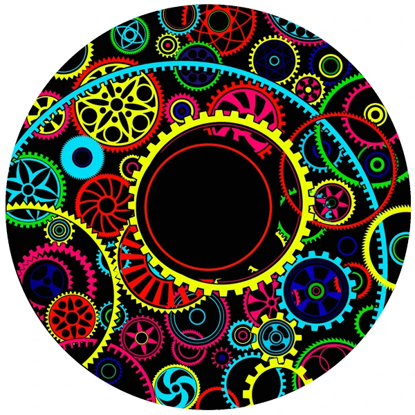 Echipamente camere senzoriale - Disc cu Efecte Luminoase pentru Proiectoare - Roți dințate