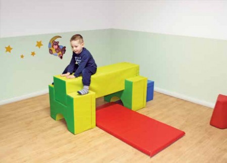 Element de dezvoltare psihomotrică modul din burete Cărămidă suport 30 x 60 x 48 cm [4]