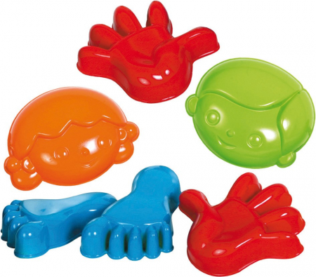 Apa si nisip - Forme pentru nisip Fritz - set de 6 forme