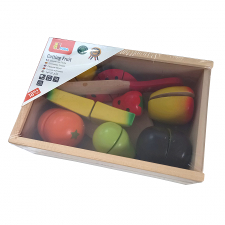 Fructe de feliat din lemn cu velcro [2]