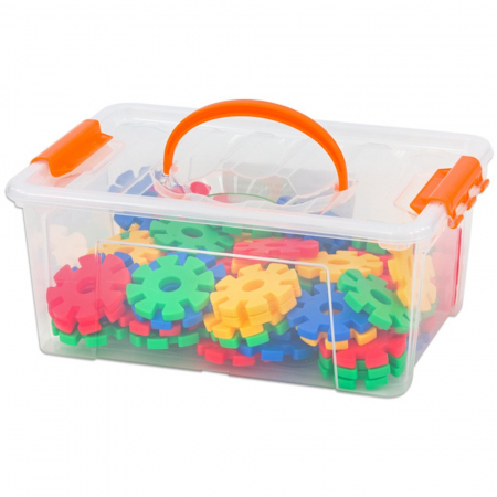 Fulgi de nea mari, Vinco, set de 100 piese, multicolor [3]