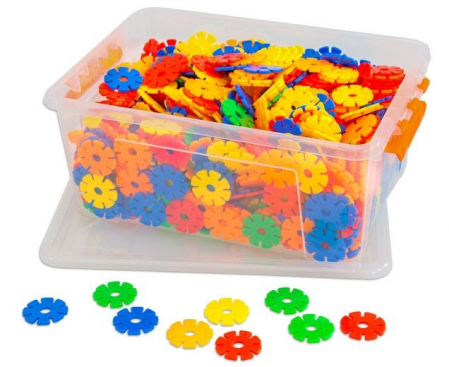 Fulgi de nea mici, Vinco, set de 1000 piese, multicolor [2]
