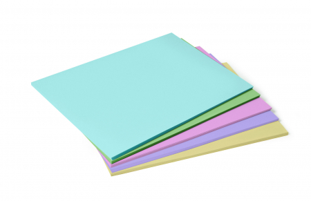 Hârtie colorată A4, set de 250, 5 culori pastel [1]