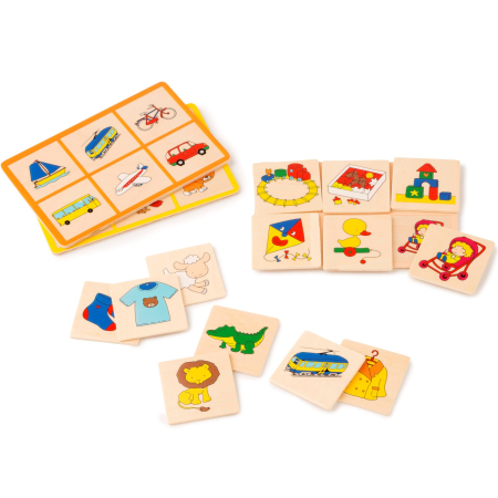 Joc de dezvoltare a limbajului și vocabularului - Bingo cu cuvinte [2]