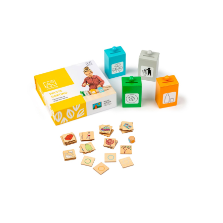 Dezvoltare cognitiva - Joc de dezvoltare cognitivă - Sortarea deșeurilor