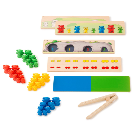 Joc de dezvoltare cognitivă - Sortează ursuleții [3]