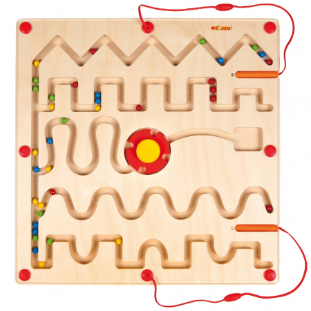 Pregătirea scrierii de mână - Joc motricitate magnetic forme simple, Educo