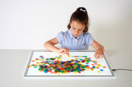 Joc sortare buline transparente, Edx Education, set de 500 bucăți, multicolor [2]