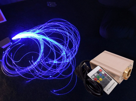 Lumini si culori - Kit de fibre optice