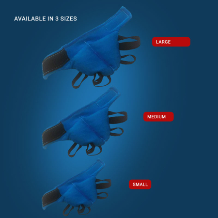 Mănușă cu greutăți pentru scrierea de mână  – mărime mare [6]