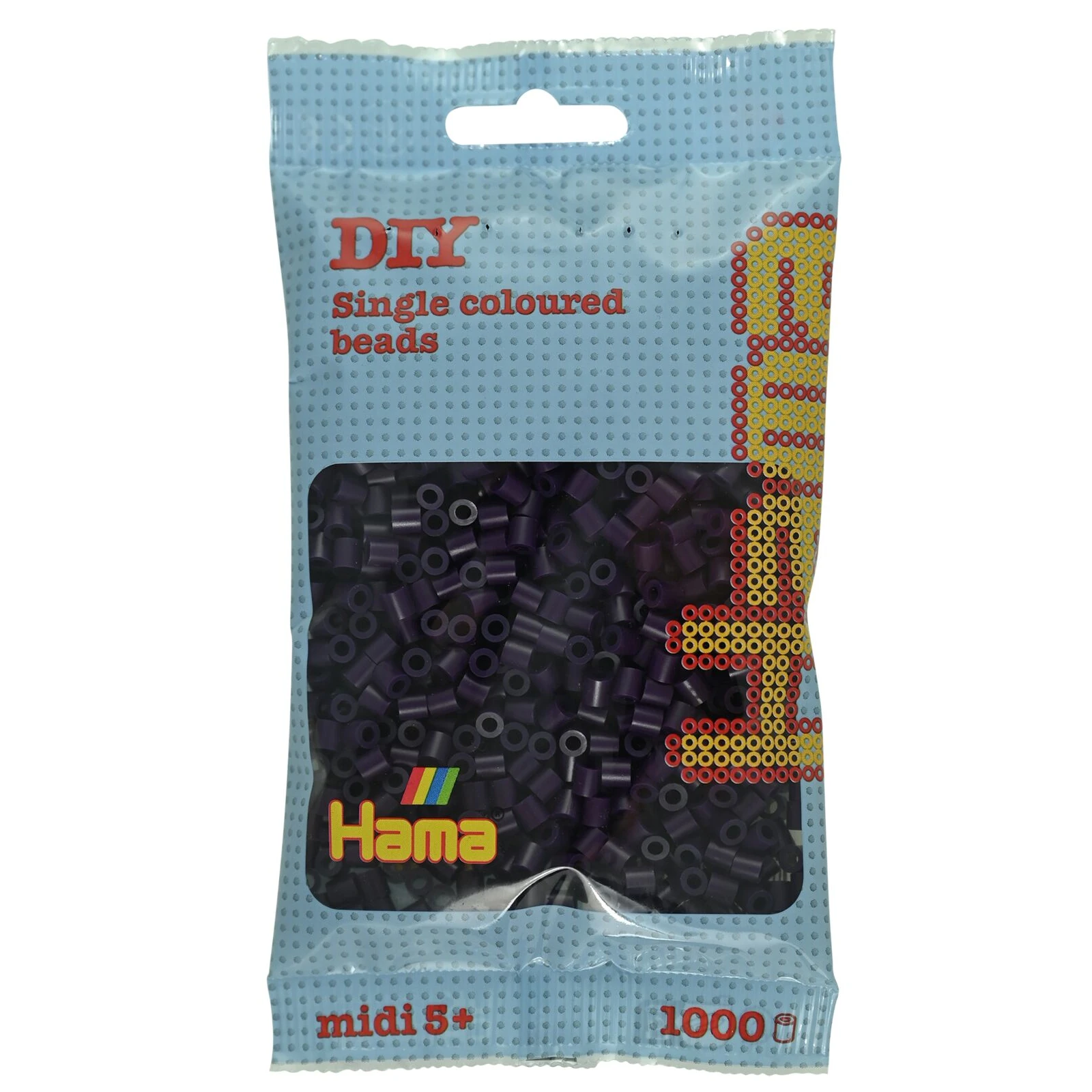 Mărgele MIDI în săculeț - Mărgele de călcat Hama midi vinetiu 1000 buc în punguliță