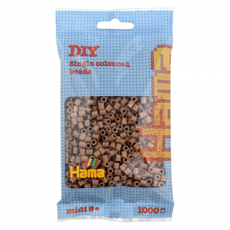 Produse - Mărgele de călcat HAMA MIDI Maro Nugat