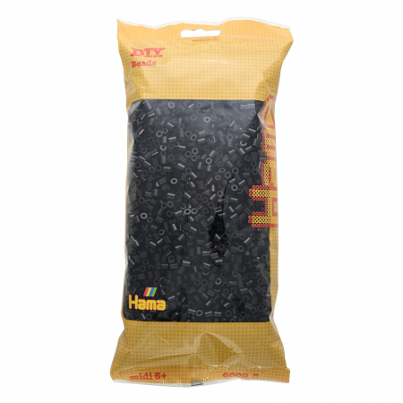 Produse - Mărgele de călcat HAMA MIDI NEGRU