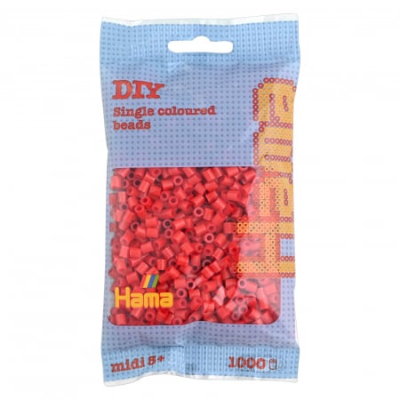 Mărgele de călcat HAMA MIDI ROSU