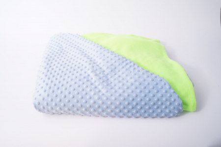 Amenajări camere senzoriale - Pătură ponderată 5 kg, 150 x 200 cm – verde cu gri
