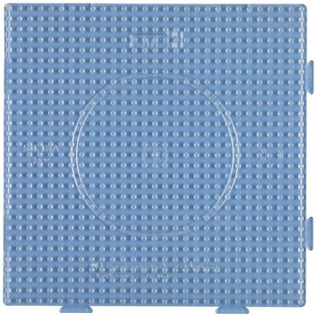 Produse - Planșetă pentru mărgele Hama Midi Pătrat transparent