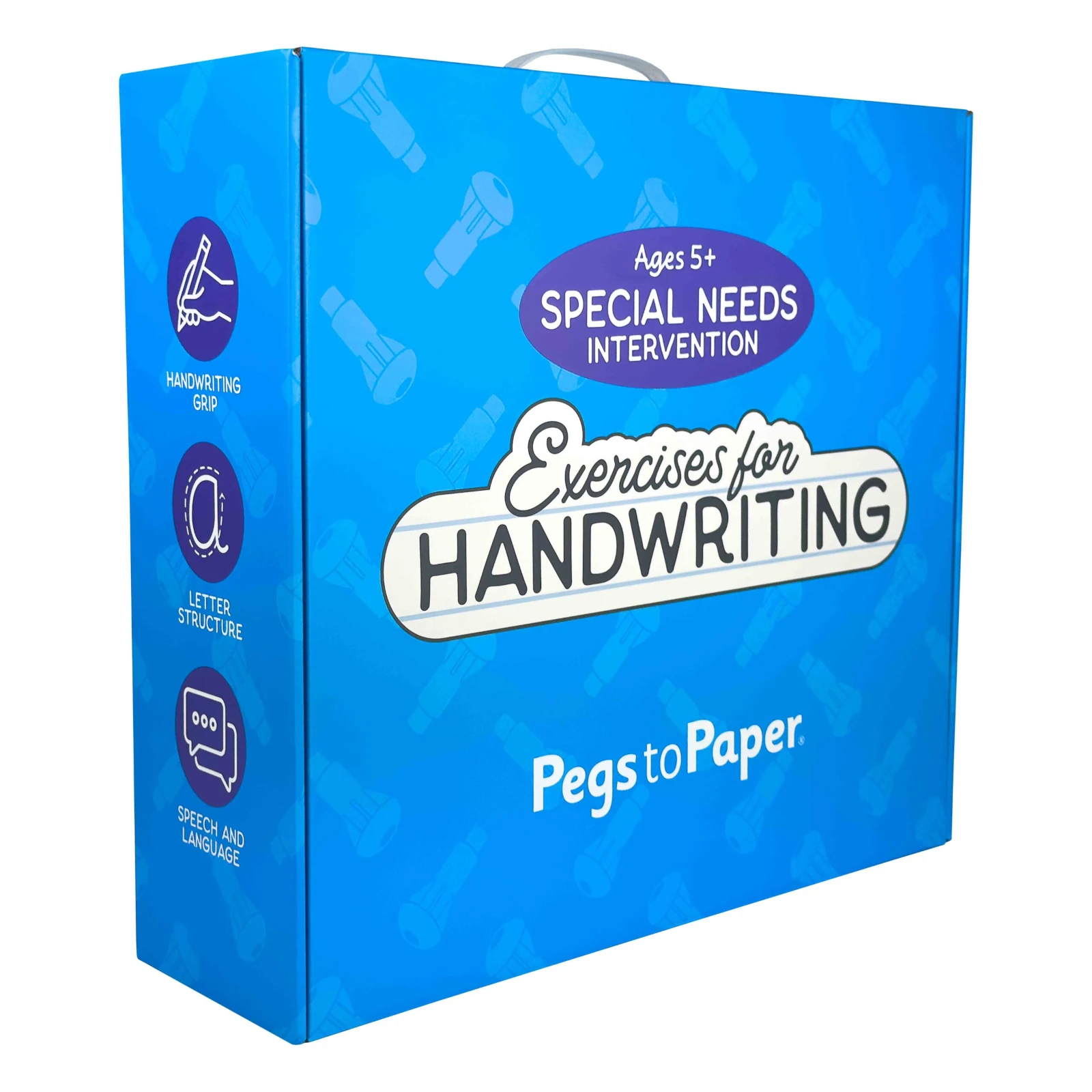 Pregătirea scrierii de mână - Pegs to Paper: exerciții de scriere de mână pentru nevoi speciale