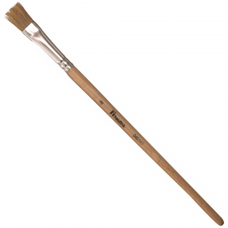 Pensule - Pensule late din păr de porc pentru temperă și ulei, 8 mm
