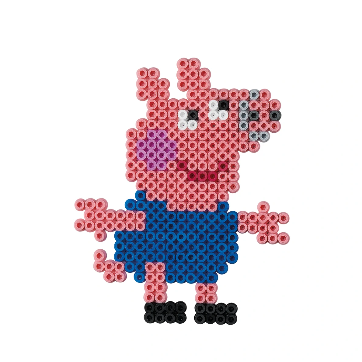 Peppa Pig, 4000 mărgele Hama midi și 2 planșete Pătrat în cutie [2]