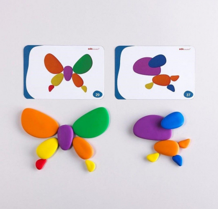 Pietre CURCUBEU, set de 36, multicolor [4]