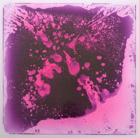 Lumini si culori - Placă senzorială cu gel – violet