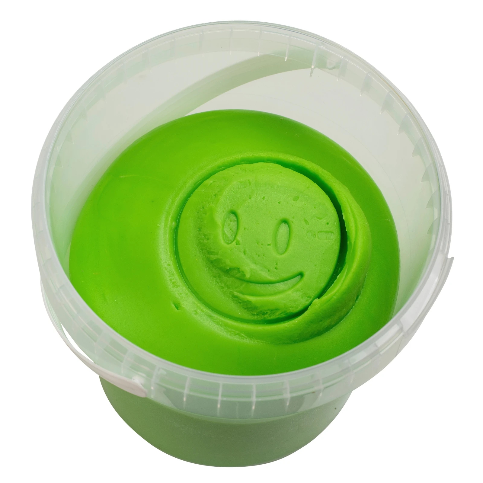 Plastilină moale în găleată, 1 kg - verde [1]