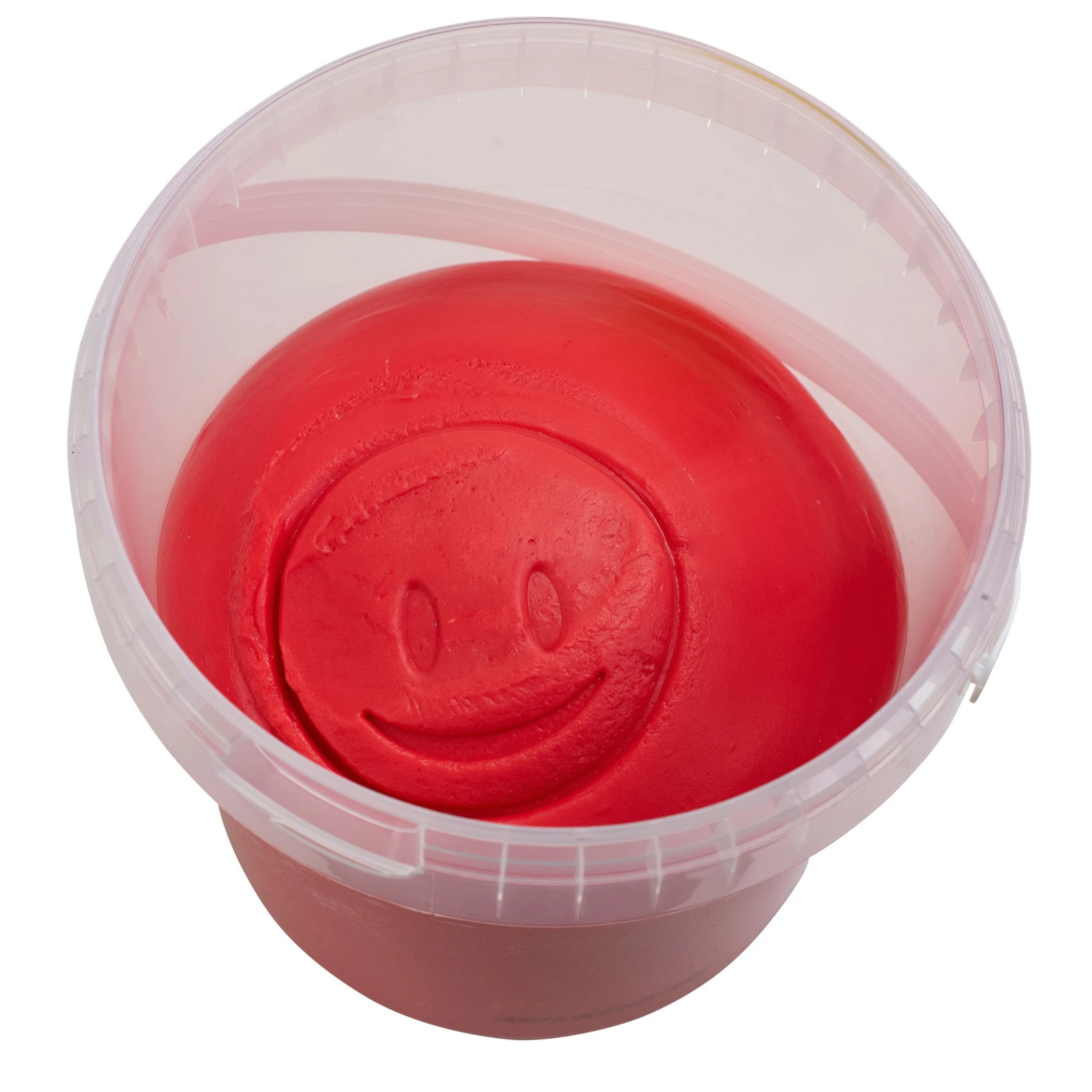 Plastilină moale în găleată, 1 kg - roșu [1]
