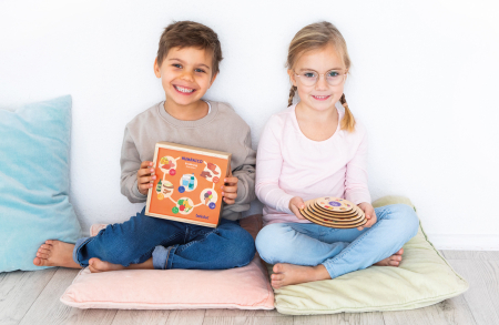 Puzzle de asociere din lemn Humanico - alimentație sănătoasă, 27 piese [6]