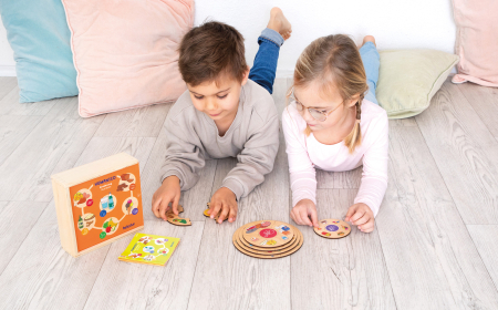 Puzzle de asociere din lemn Humanico - alimentație sănătoasă, 27 piese [7]