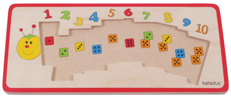 Puzzle din lemn Omida [1]