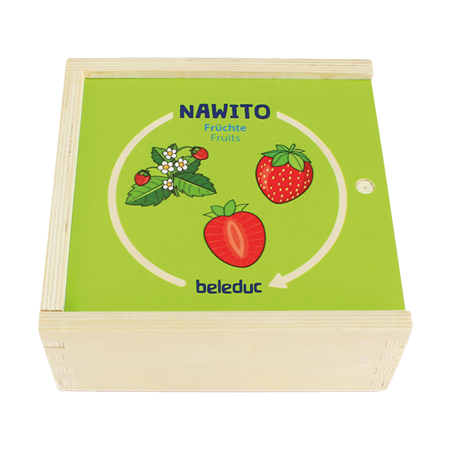 Puzzle - Puzzle educativ din lemn cu fructe