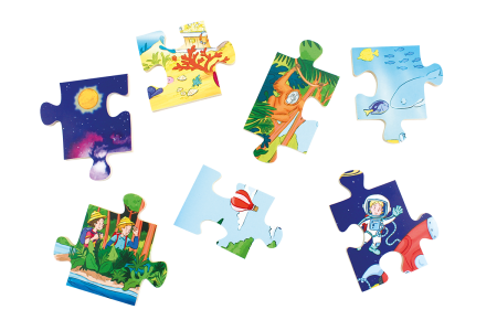 Puzzle uriaș de podea din lemn De la adâncurile mării până în cosmos [6]