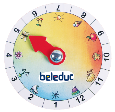 Puzzle XXL educativ din lemn: 4 anotimpuri [3]