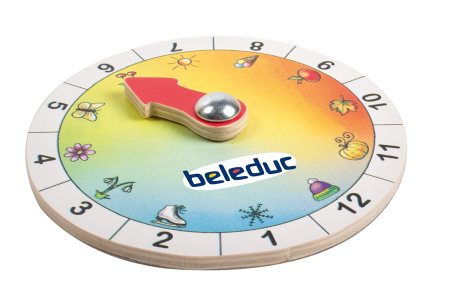 Puzzle XXL educativ din lemn: 4 anotimpuri [4]