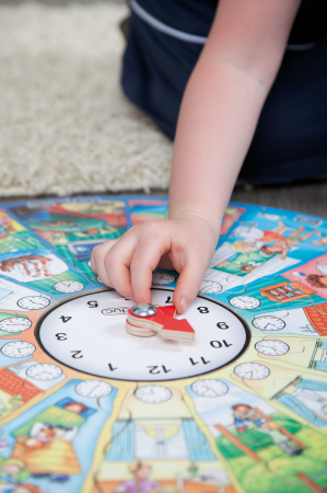 Puzzle XXL educativ din lemn Ziua mea [8]