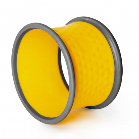 Jucarii de echilibru - Roată galbenă mică de rostogolire