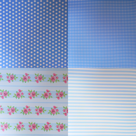 Set cu 30 hârtii de scrapbooking - Vichy [4]